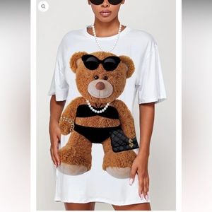 Super Cute Bear Hug Shirt/Dress🧸